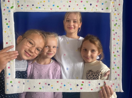 Dzień Kropki w Szkole Podstawowej w Rozdzielu