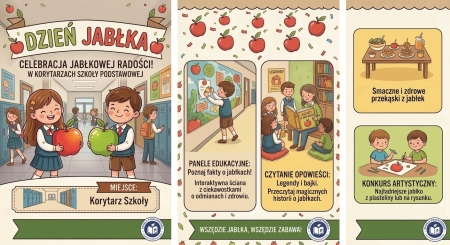 Dzień Jabłka w Naszej Szkole – Słodko, Zdrowo i Kolorowo!